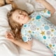 thumbnail image 5 of Balery Gold Stars Blue Dots Pattern Conjunto de Pijama Infantil de Manga Corta con Estampado – Ropa de Dormir de Algodón Suave-Medium, 5 of 6