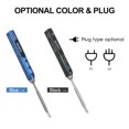 thumbnail image 3 of Yeacher SEQURE Mini Electric Soldering Iron with LED Digital Display Intelligent Soldering Iron Kit with 19V Power Supply Adapter and 4 Iron Heads Blue Plug, 3 of 7