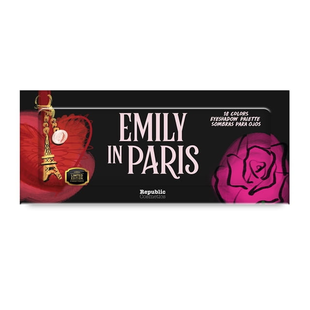 Paleta de Sombras Emily In Paris Bajo Las Estrellas 18 Tonos 1.33g c/u