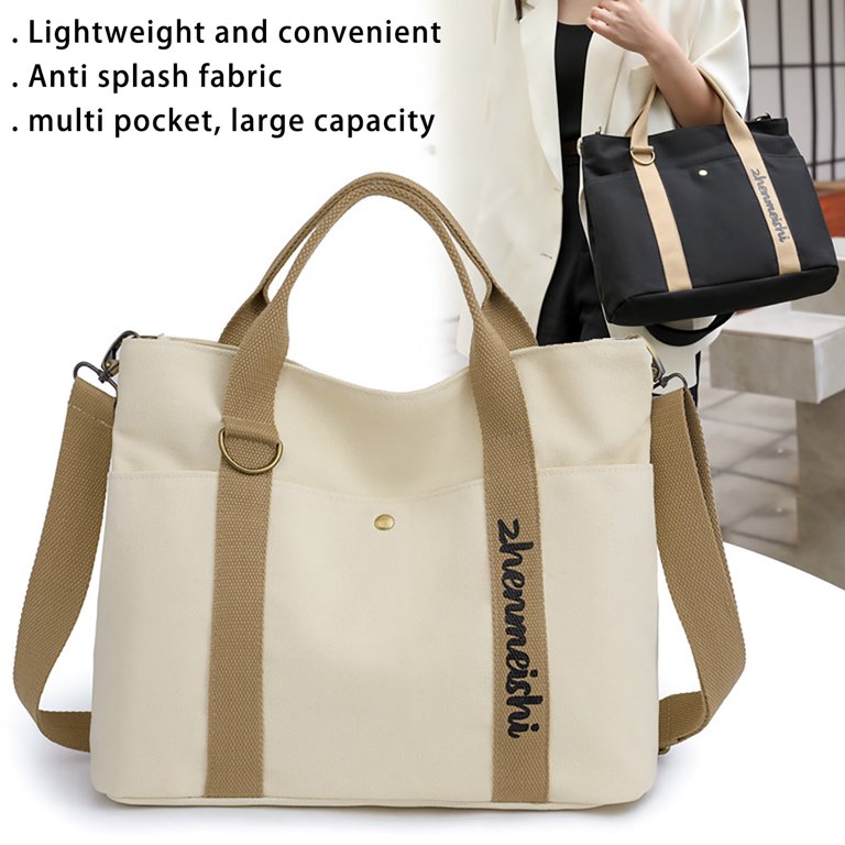 Crossbody Bags Canvas Totes Bags Women Casual All-match Multi