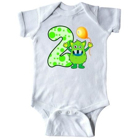 

Inktastic 2nd Birthday Monster Gift Baby Boy or Baby Girl Bodysuit