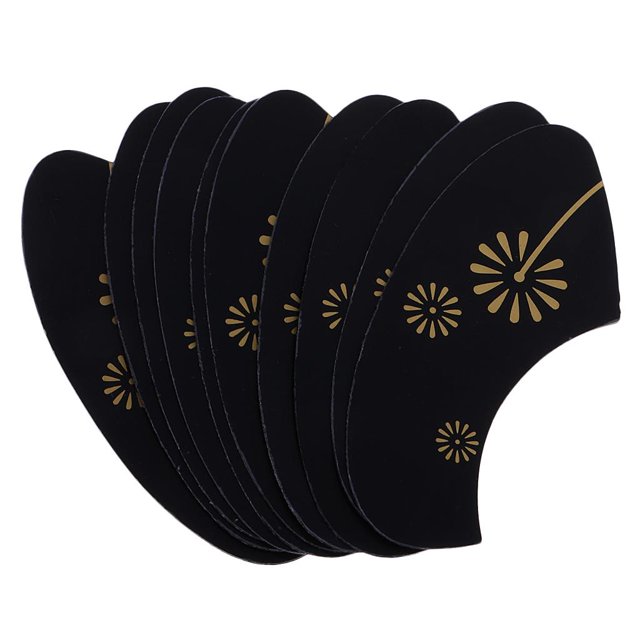 10 Piezas Baoblaze Ukulele Pickguard Scratch Plate Adhesivo Negro