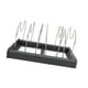 thumbnail image 5 of Organizadores de ollas y sartenes expandibles, estantes para gabinetes de cocina, despensa, utensilios para hornear, tapa con 7 divisores, 5 of 14
