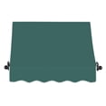 thumbnail image 2 of Awntech 4.375 ft Charleston Fixed Awning Acrylic Fabric, Forest, 2 of 2