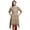 Orange, variant on Bimba Gray Damask Floral Women Kurtas Ethnic Printed Asymmetric Summer Wear Tops For Women Large