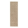 thumbnail image 3 of Unique Loom Trellis Shag Collection Area Rug - Traditional (2' x 6' 9" Runner Beige), 3 of 12