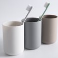 thumbnail image 5 of 3 Count Cup for Storing Toothbrushes Shower Suction Mug Lovers Child, 5 of 8