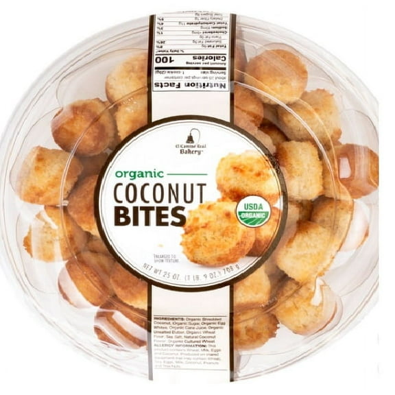 Organic Coconut Bites, 25 oz