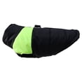 thumbnail image 2 of Chaqueta grande para perros pequeños Greeniant acolchada cortavientos cálido verde METRO, 2 of 6