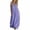 Purple, variant on Taqqpue Women Halter Maxi Dress Sleeveless V Neck Plus Size Sundress Loose Fit Flowy Swing Solid Color Beach Long Dress for Women