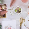 thumbnail image 6 of 3drose, Tropical Green Parrots Painted Look Copy, 3 inch Snowflake Porcelain Ornament, 6 of 7