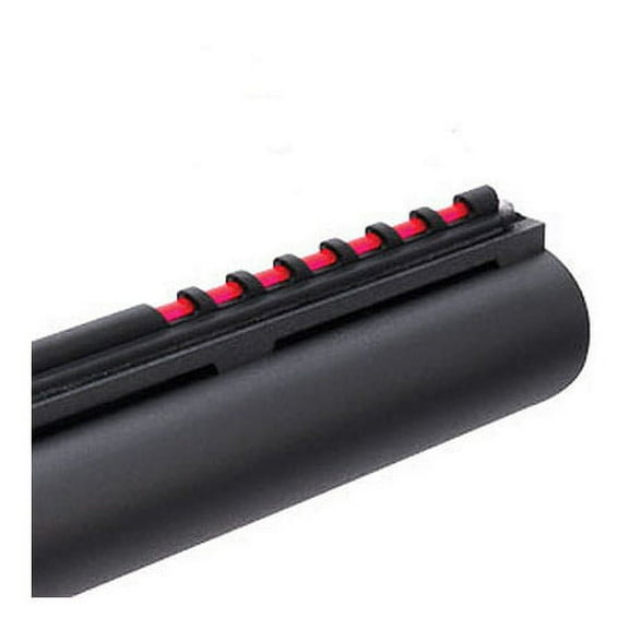 Truglo TG104R Glo-Dot Universal Pro Shotgun w/Vent Rib Fiber Optic Red Black