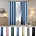 thumbnail image 1 of Cortinas Opacas con Reducción de Ruido - Cortinas Térmicas con Ojales para Mayor, Beige MNFD, 1 of 6