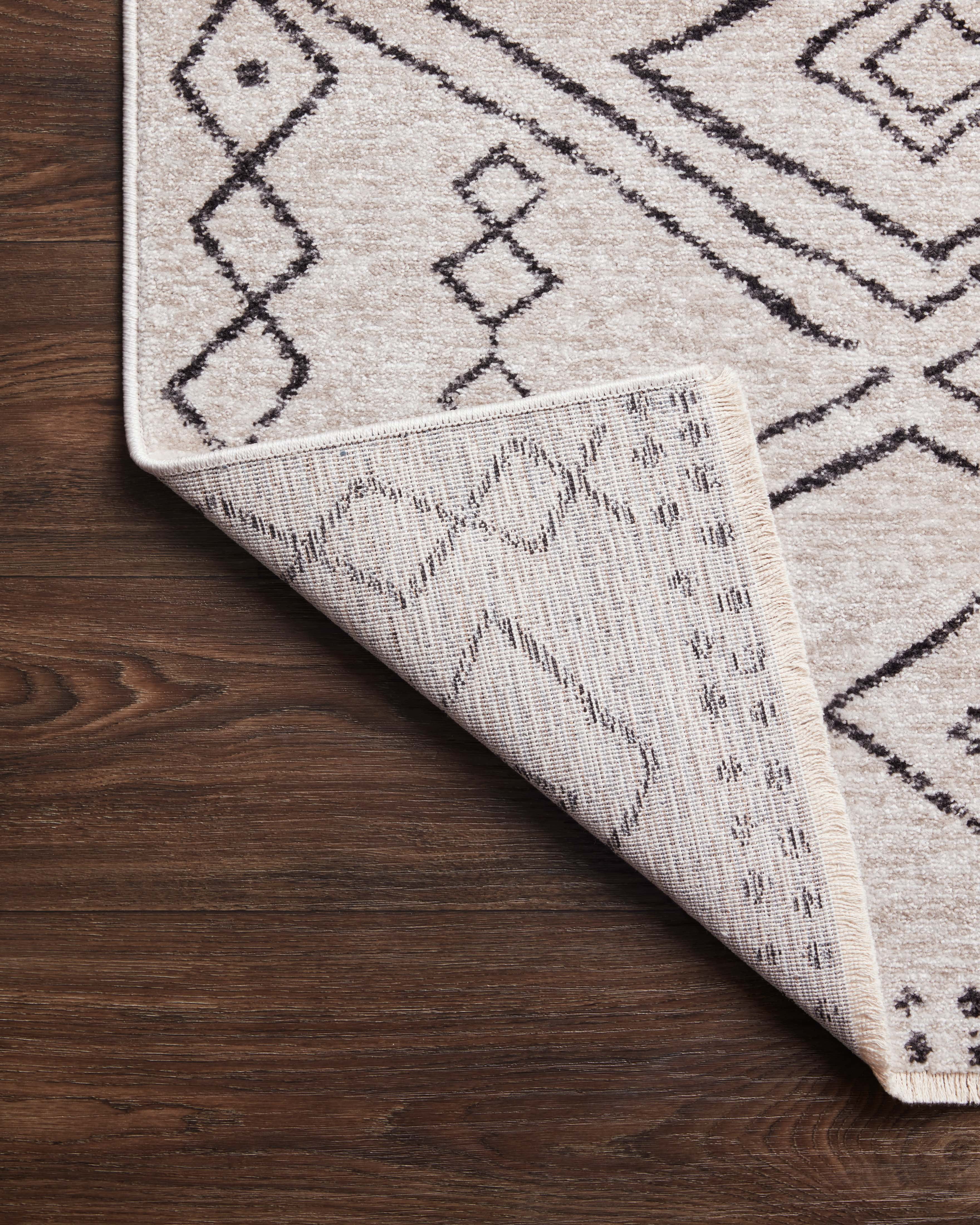 Loloi Vance Dove / Charcoal 2'-3" x 3'-10" Accent Rug