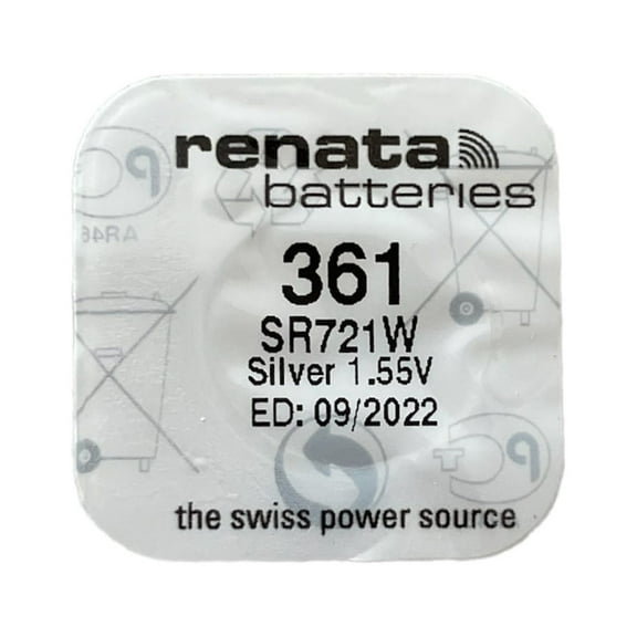 Renata 361 SR721W watch coin cell battery