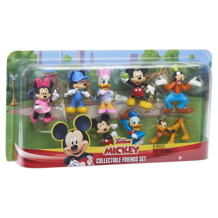 Mickey Mouse 8-Piece Collectible Figure Set - Disney Junior