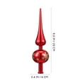thumbnail image 3 of CIMAXIC Topper d'Arbre 3 Pcs Cimes de Sapin de Noël Ornements de Sapin de Noël Décorations de Vacances de Noël, 9.06"X2.36"X2.36 Pouces, 3 of 4