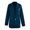 thumbnail image 5 of Casual Blazers for Women 2025 Corduroy Long Sleeve Notch Lapel Collar Open Front Business Casual Work Office Jacket, 5 of 6