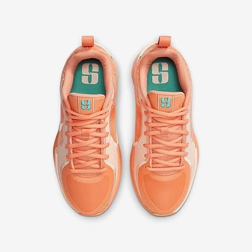Refurbished Nike FZ1517-801 Women's Sabrina 2 EP Sneaker, Size: 10, Apricot Agate and Light Bone Washed Coral