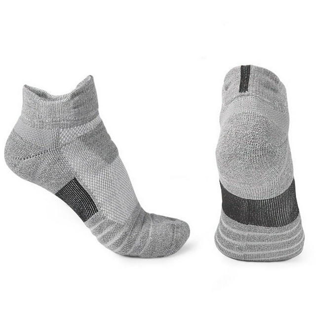 Short Sport Socks Non Skid Breathable Athletic Tab Socks Running Ankle Socks