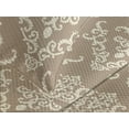 thumbnail image 3 of Ambesonne Ethnic Quilted Coverlet 3 Pcs, Oriental Atmosphere Damask, King Size, Warm Taupe Eggshell, 3 of 4