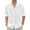05-White, variant on Men's Linen Shirts Casual Button Down Long Sleeve Shirt Solid Spread Collar Summer Beach Shirts with Pocket 01-Gray L