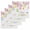 Pink Gray, variant on Happy Easter Kitchen Dish Towels for Drying Dishes Set of 4, Spring Colorful Eggs Butterfly on Linen Waffle Weave Microfiber Hand Tea Bathroom Towels Quick Dry & Absorbent Towel 12x12