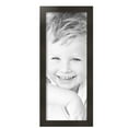 thumbnail image 2 of ArtToFrames 9" x 23" Flat Pewter Picture Frame, 9x23 inch Silver Wood Poster Frame (WOM-4887),  Pack, 2 of 7