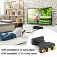 thumbnail image 4 of Better Life Male HDMI to Female 3 RCA AV Adapter Cable, 4 of 9