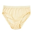 thumbnail image 1 of Knitted Silk Mid Rise French Cut Pantie: Blonde Pale Ale, 1 of 7
