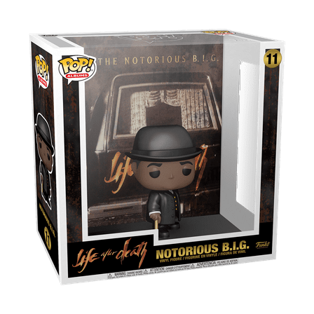 Funko Pop! Albums Biggie Notorius B.I.G. Vinyl Figure, 4.25"