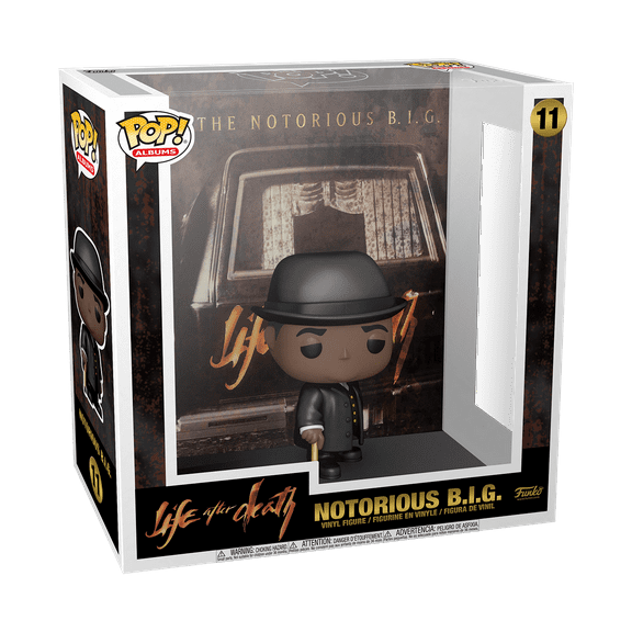 Funko Pop! Albums Biggie Notorius B.I.G. Vinyl Figure, 4.25"