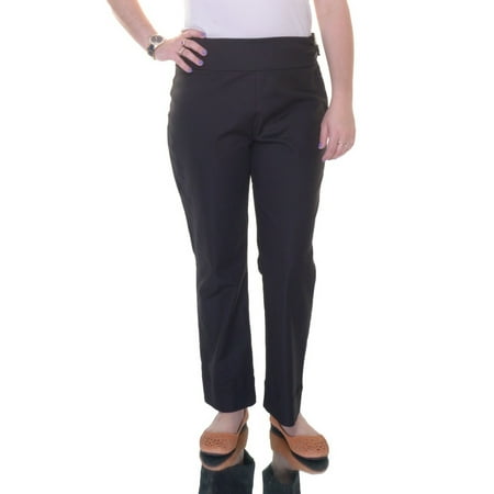 inc international concepts deep black pants size 8 nwt - movaz