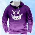 thumbnail image 5 of VBARHMQRT Vintage Sweatshirt Male Gradient Hooded Long Sleeve Sweatshirt Athleisure Sweatshirt, 5 of 5