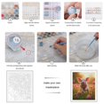 thumbnail image 3 of Paint by Numbers Kit for Adults, Piglet Frolicking Sunshine Meadow Flowers Paint by Numbers, Easy Paint by Numbers Kit for Adults Beginner, DIY Adult Paint by Number Kits on Canvas, Home Decor, 3 of 7
