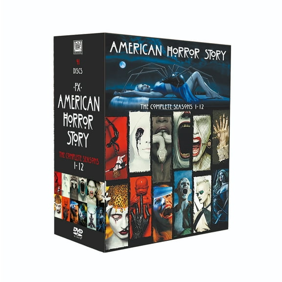 American Horror Story Season 1-12 TV Series (DVD Box Set 41-Disc) Region Free New