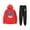 Red, variant on RIIZE Riizing Day 2024 Hoodies Jogger Pants Suit Unisex Kpop Sweatshirt Sweatpant Sets