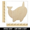 thumbnail image 2 of Sweet Kawaii Chibi Narwhal Wood Shape Unfinished Piece Cutout Craft DIY Projects - 6.25 Inch Size - 1/8 Inch Thick, 2 of 7