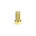 thumbnail image 3 of Brass Hex Bolts, 1/2-13x1" 1 Pack Fully Thread Grade 4.8 Machine Screws, 3 of 5