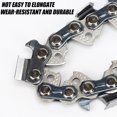 thumbnail image 4 of 6 Inch Chainsaw Chain, 1/4 Pitch, 0.043/1.1mm Gauge, 37DL Drive Links, High-Quality Metal, For Home Gardening and Fallen Trees Cutting, 4 of 5