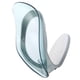 thumbnail image 5 of Advancent Soporte en forma de hoja Herramienta de limpieza de esponja Soporte de escurridor Escurridor de esponja de cocina Bandeja para platos, azul azul 2piezas Advancent CBP130670, 5 of 6