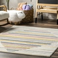 thumbnail image 6 of nuLOOM Jaelynn Diamond Striped Kids Area Rug, 4' x 6', Jaelynn Multicolor, 6 of 6