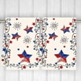 thumbnail image 6 of FEOLGEHLY Patriotic Kitchen Towels 4th of July Independence Day Fireworks Stars Red White Blue Dish Towels, 16x24 inch Seasonal Summer Memorial Day Decoration Hand Towels Set of 2, 6 of 6