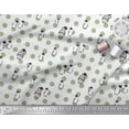 thumbnail image 3 of Soimoi polyester Crepe Fabric Dot & Penguin Ocean Print Fabric by Yard 52 Inch Wide, 3 of 3