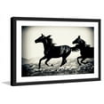 thumbnail image 2 of "Galloping Friends" Framed Painting Print, 2 of 6