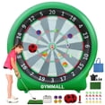 thumbnail image 1 of Tabla de dardos hinchable GYMMALL, 183 cm, impermeable para exteriores, 1 of 9