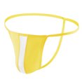 thumbnail image 1 of TSADFHJI Mens Underwear Boxer Briefs Bench Mens Thongs Low Rise G String Briefs Pouch Underwear One Size Yellow, 1 of 3