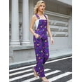 thumbnail image 5 of Jumpsuits for Women Fashion Overalls Printed Pants Bibs Coveralls Festival Outfits(Mardi Gras Mask Print,M), 5 of 8