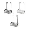 thumbnail image 4 of relayinert Stainless Steel No Drilling Shower Shelf For Small Bathrooms Multi-functional And Practical Black, 4 of 6