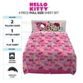 Hello Kitty Kids Full Sheet Set, Pink, Sanrio - Walmart.com